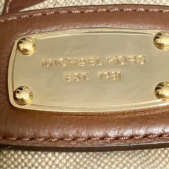 MICHAEL KORS Ganesvoort Y2K Canvas and Leather Bag - Picture 6 of 12